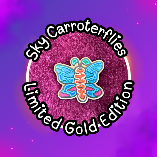 Special Edition Gold Carroterfly Pins